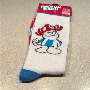 Crew Socks - White and Blue